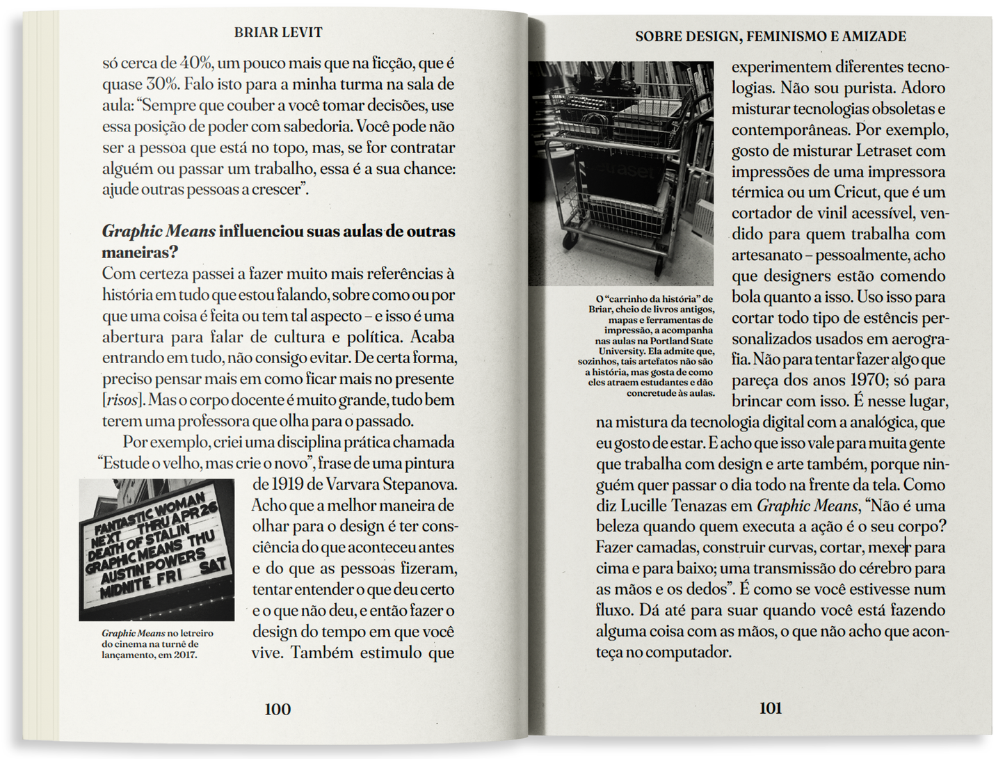 Briar Levit: Sobre Design, Feminismo e Amizade
