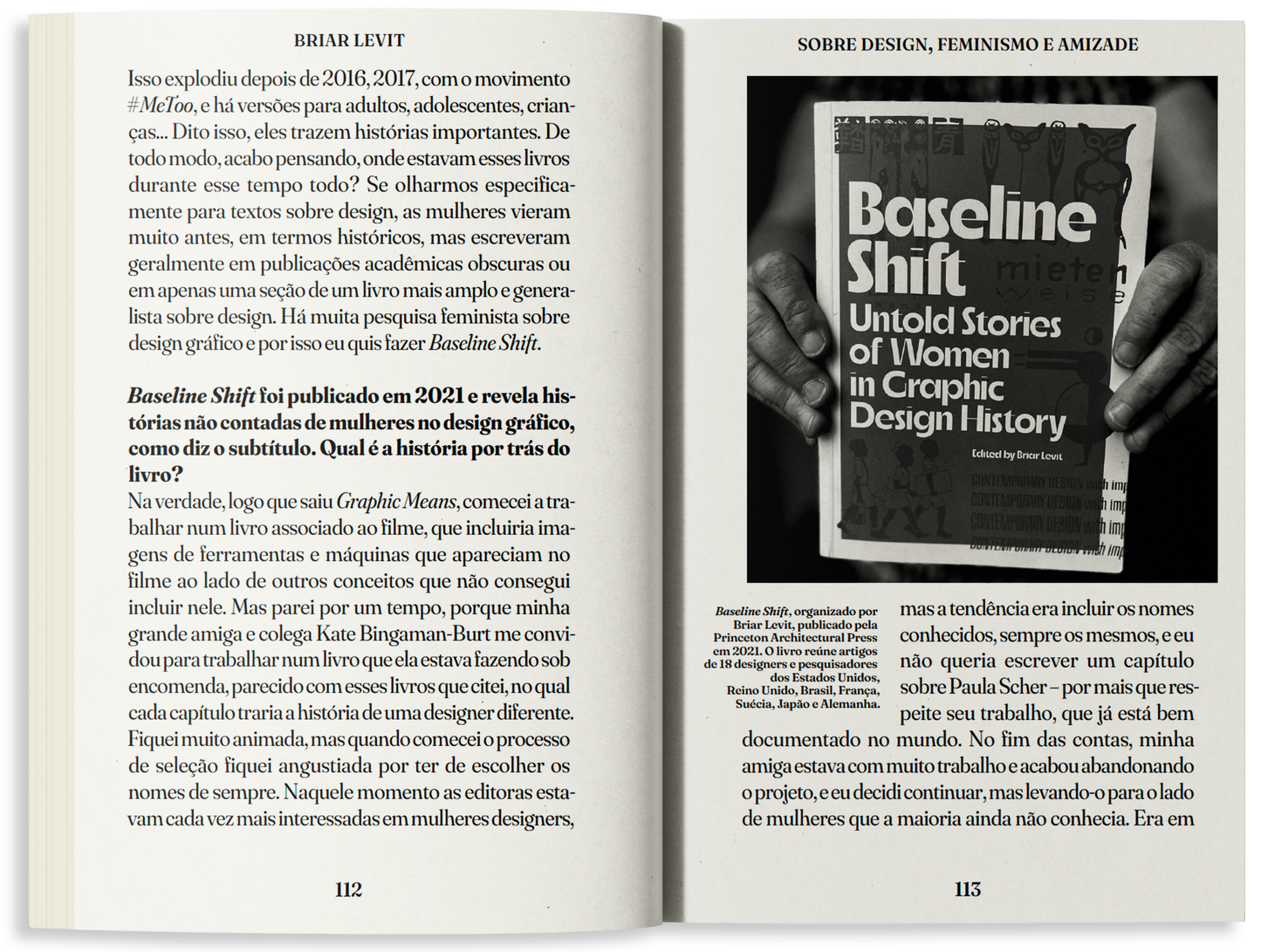 Briar Levit: Sobre Design, Feminismo e Amizade